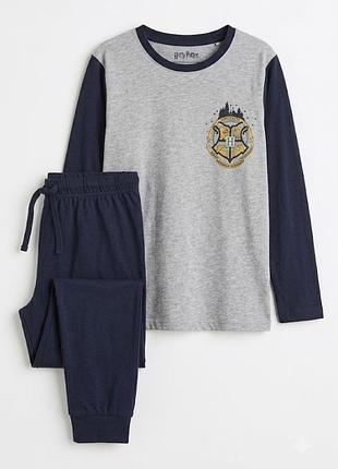 Пижама для мальчика pepperts harry potter гогвартс bs001335, размер 146-152