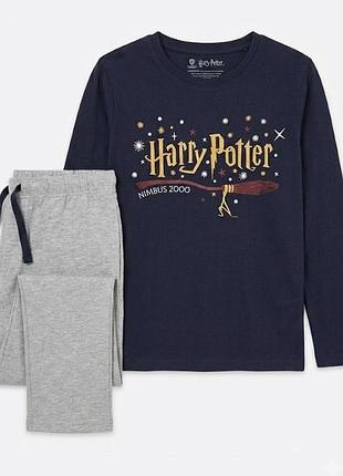 Пижама для мальчика pepperts harry potter nimbus 2000 bs001336, размер 146-152