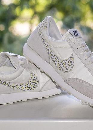 Кроссовки nike daybreak se dm3346-100 leather beige leopard 38 р. оригинал