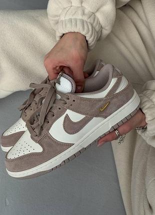 Кросівки жіночі nike dunk low sail/ beige