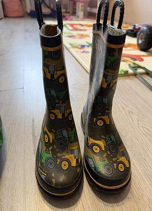 Дощовик на  хлопчика + резинові чобітки 5