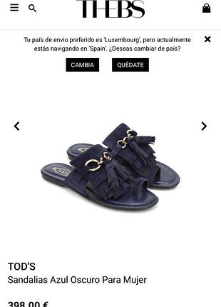 Tods шльопанці