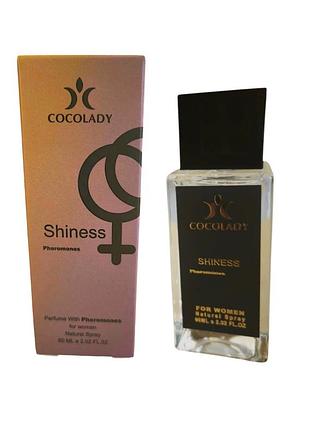 Парфумована вода cocolady феромони жіноча shiness 60 мл 1606