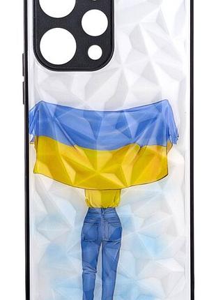 Чехол prisma для телефона xiaomi redmi 12 бампер рисунок flag ua