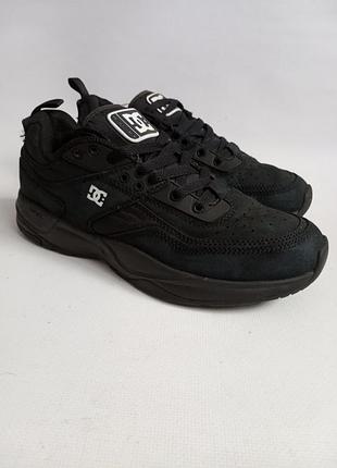 Кроссовки кожаные dc shoec