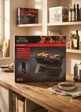 Grill meister klappgrill  ​компактний складаний гриль для барбекю