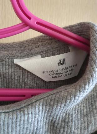 Сет з двох кофт для дівчаток h&m , розмір 110 4