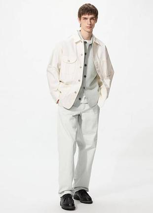 Прямые брюки-чинос uniqlo