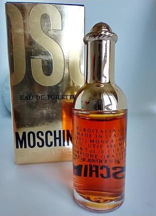 Moschino moschino edt. оригинал. винтаж