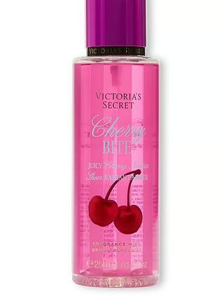 Парфумований спрей для тіла victoria’s secret cherry bite 🎀