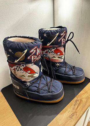 Бутси черевики ботинки теплі жіночі boots сині зимні, розмір 38-40.