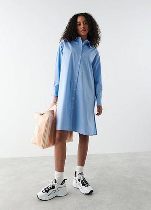 Бавовняна сукня-сорочка gina tricot