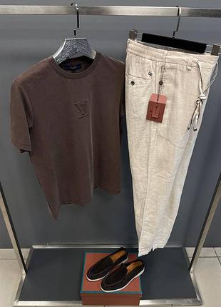 Брендова. футболка в стилі louis vuitton
