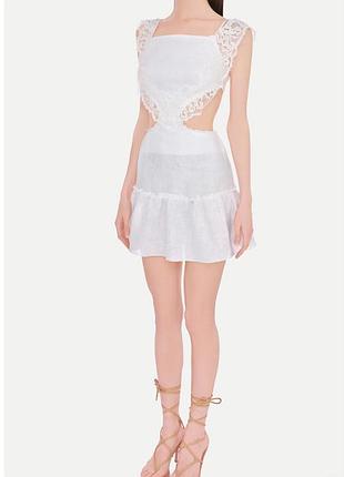 Розкішне лляне плаття ermanno scervino (life collection)