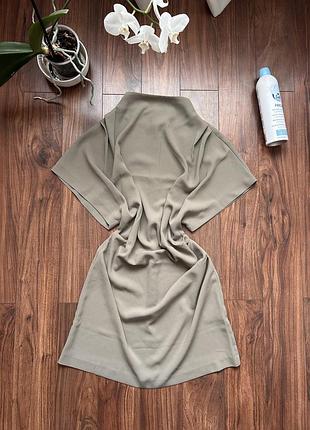 Вечернее строгое короткое платье h&m, м