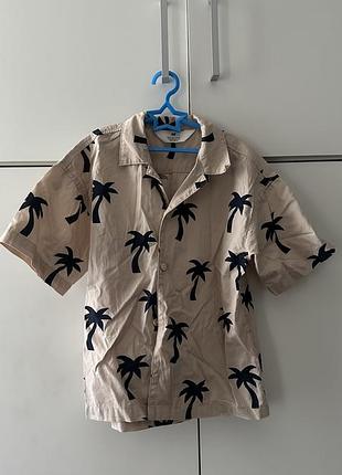 Дитяча сорочка h&m з пальмами