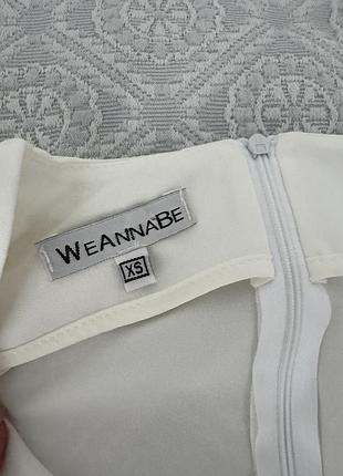 Біла сукня weannabe 3
