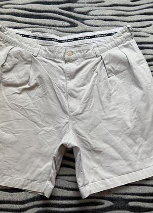 Брендовые мужские винтажные шорты бриджи polo ralph lauren,