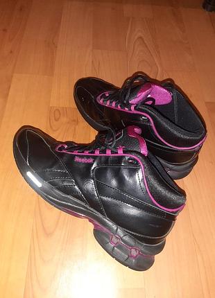 Женские высокие кроссовки reebok (hexride) - размер 38 (24.5 см)