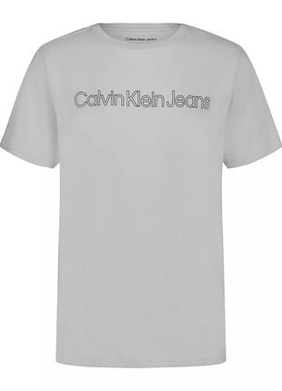 Детская футболка calvin klein с логотипом