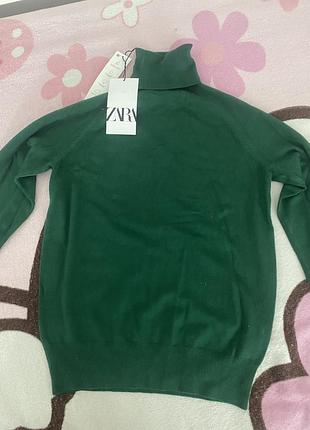 Светрик для жінок бренду zara у новому стані з біркою, у розмірі s