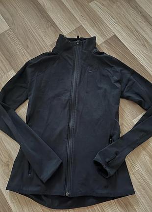 Кофта спортивна лонг на замку nike l