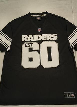 Nfl las vegas raiders est. No60 -primark - фанатская клубная футболка нфл - m\l