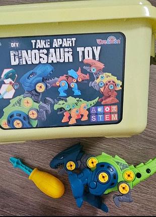 Іграшковий конструктор dreamon take apart dinosaur toу