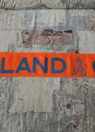 Шарф оранжевый голландия holland нидерланды тонкий небольшой