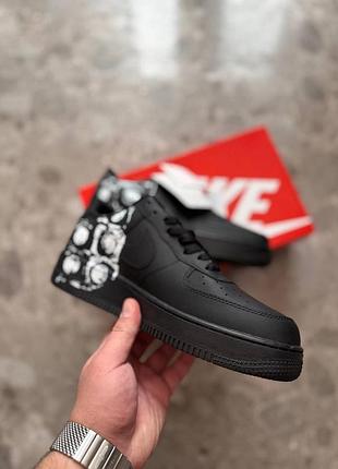 Стильні кросівки nike air force 1 low x comme des garçons supreme