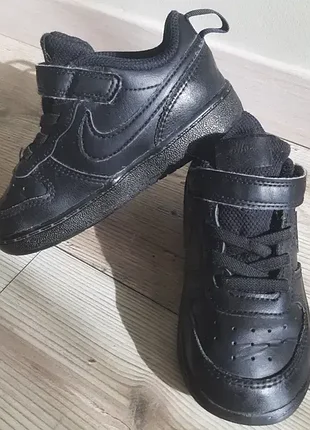 Кожаные кроссовки nike(р.25)