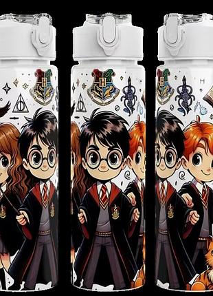 Детская бутылка для воды с трубочкой гарри поттер harry potter 750 мл арт. 02