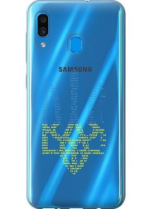 Чехол на samsung galaxy a30 2019 a305f herb из пластика fch_0035258