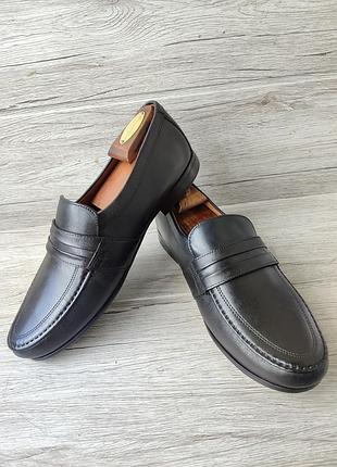 Clarks 42р туфлі чоловічі лофери шкіряні індія