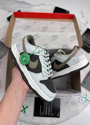Sb dunk low beige brown bear