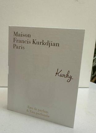 ❤️ набор пробников maison francis kurkdjian kurky, оригинал