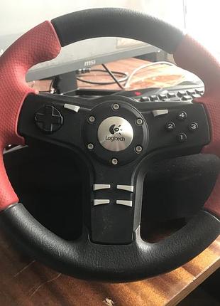 Руль для пк logitech formula force gx