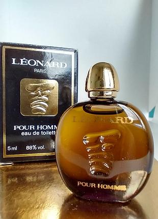 Leonard pour homme leonard миниатюра 5мл винтаж
