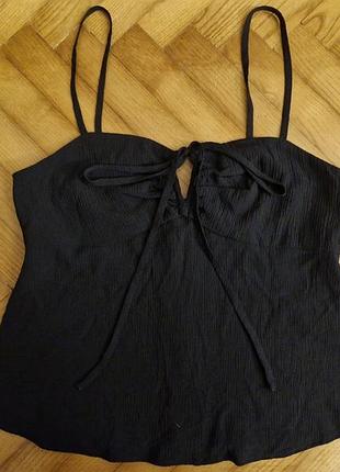 Topshop-гарний топ на тонких бретелях, р.-38