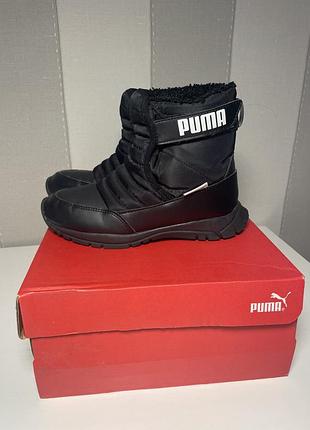 Снігоходи черевики зимові снікерси puma дитячі