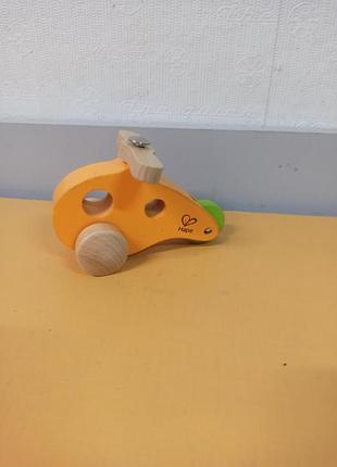 Дерев'яний вертоліт — модель hape маленький льотчик little copter