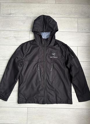Черная мужская куртка Арктерикс arc'teryx arcteryx black size s с размер ветровка ветровка ветровка ветровка