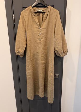 Продам льняну сукню zara