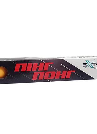 Мячи для настольного тенниса tt24183(orange) 40 мм, 6 шт