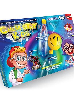 Дитячий набір для проведення дослідів chemistry kids chk-02 chk-02-01u