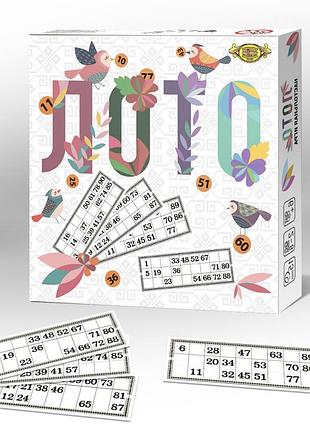 Настольная игра "лото" mkm0323 правила игры на рус. и укр. языках