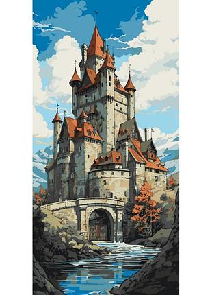 Картина по номерам "сказочный замок" 11067-ac 40x80 см