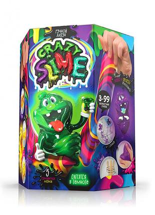 Безопасный набор для проведения опытов "crazy slime" slm-01 для изготовления лизунов