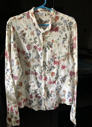 Блуза silver stain