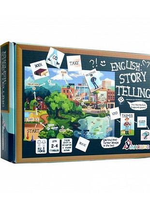 Гра навчальна настільна «english storytelling» 2101 pre-intermediate (a2)